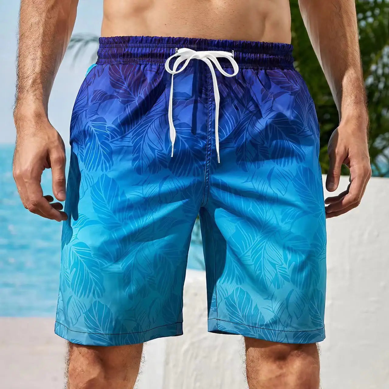 3D Anime Board Shorts - Quick-Dry Unisex Beach & Swimming Shorts for Men and Women