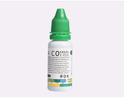 Aquarium CO2 Indicator Solution – Liquid Drop Checker for Monitoring CO2 Concentration in Plants & Fish Tank