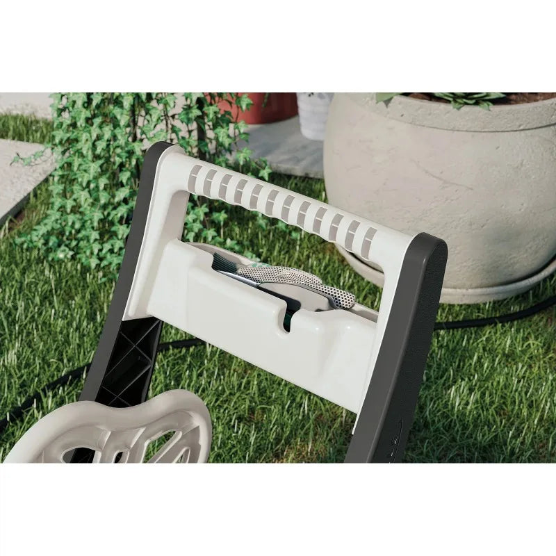 Suncast 175 ft. Hosemobile Hose Reel Cart – Mocha & Taupe