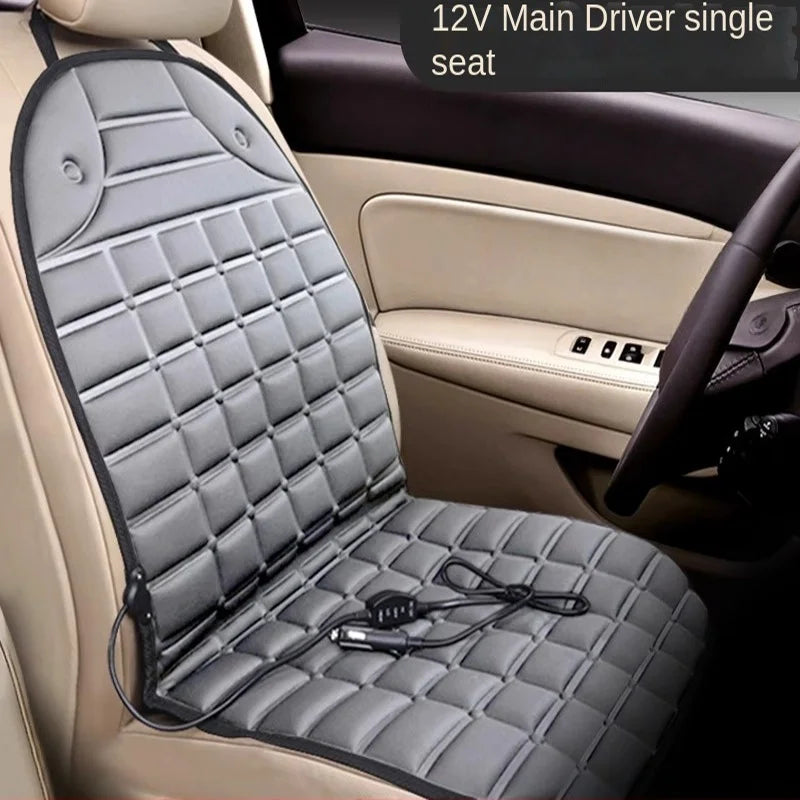 12V Car Heated Seat Cushion – Electric Quick Heating Winter Seat for Small Cars