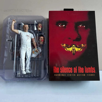 NECA Hannibal Lecter Action Figure – Silence of the Lambs Jailbreak Movable Collectible Toy