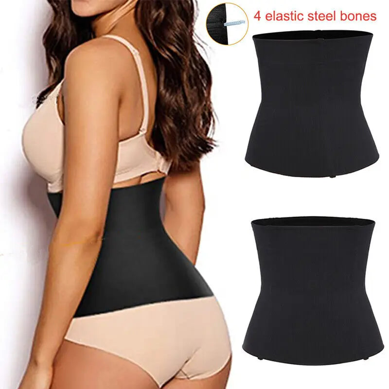 2-in-1 Postpartum Belly Recovery Band – Waist Trainer & Tummy Tuck Body Shaper