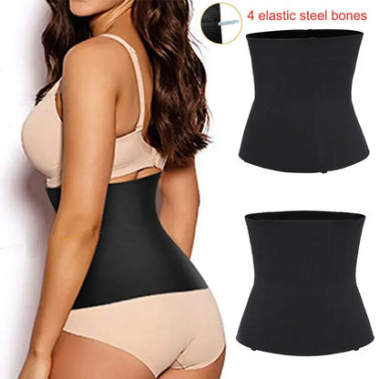 2-in-1 Postpartum Belly Recovery Band – Waist Trainer & Tummy Tuck Body Shaper