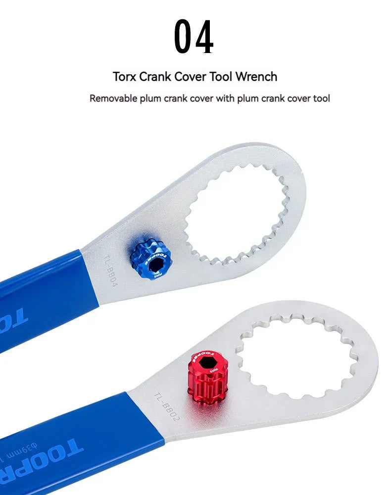 Bicycle Bottom Bracket Tool — MTB BB Removal Wrench for Shimano/DUB/BSA30