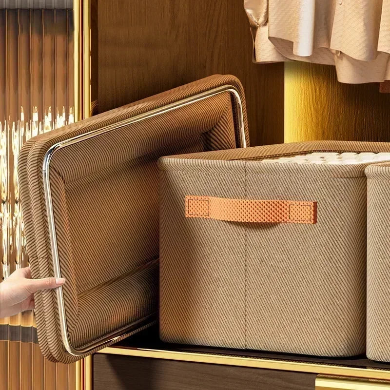 Thick Clothes Organizer Storage Box — Drawer Cabinet for Pants, Sweaters, Jeans, and Wardrobe Clothes