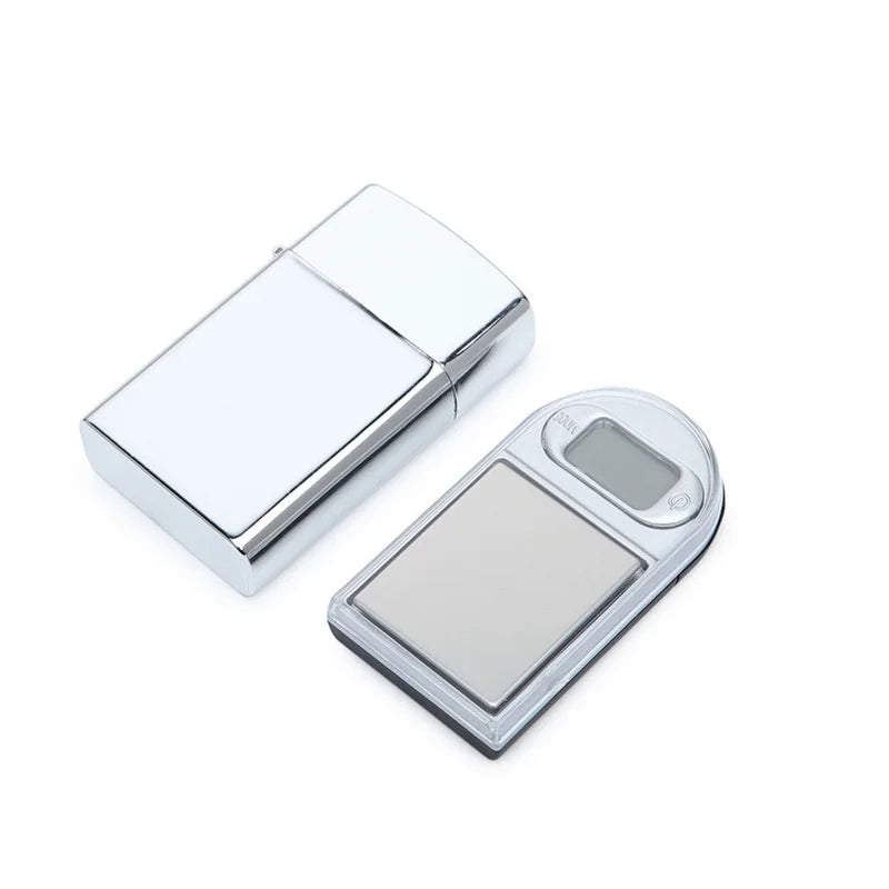 Mini Pocket Lighter Scale - Precision Digital Scales for Jewelry, Diamond, Reloading, Kitchen, 0.01g Weight Capacity (50g/100g/200g)