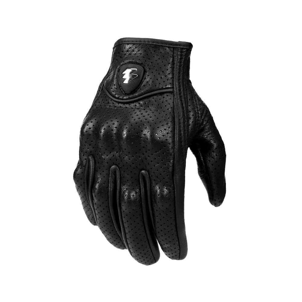 3XL Goatskin Leather Motorcycle Gloves – Men & Women Moto Gloves for Electric Bikes