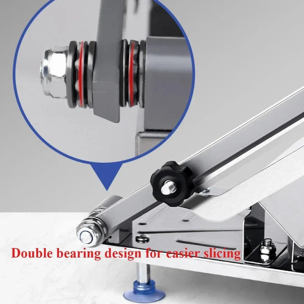 Portable Adjustable Beef & Vegetable Slicer – Household Meat and Frozen Food Cutting Tool