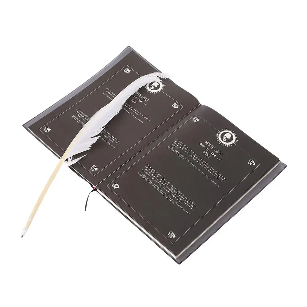 New Collectible Death Note Notebook – Large Anime-Themed Writing Journal, School Diary, Planner & Cosplay Prop