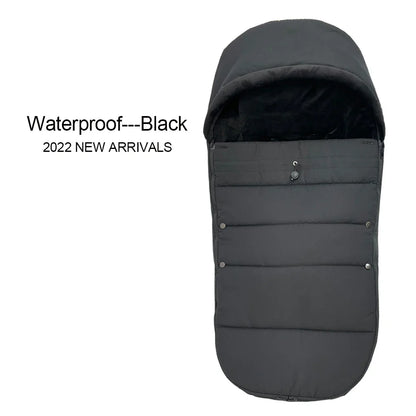 Universal Stroller Footmuff – Windproof, Waterproof & Thermal Warm, Compatible with YOYO & Bugaboo Strollers