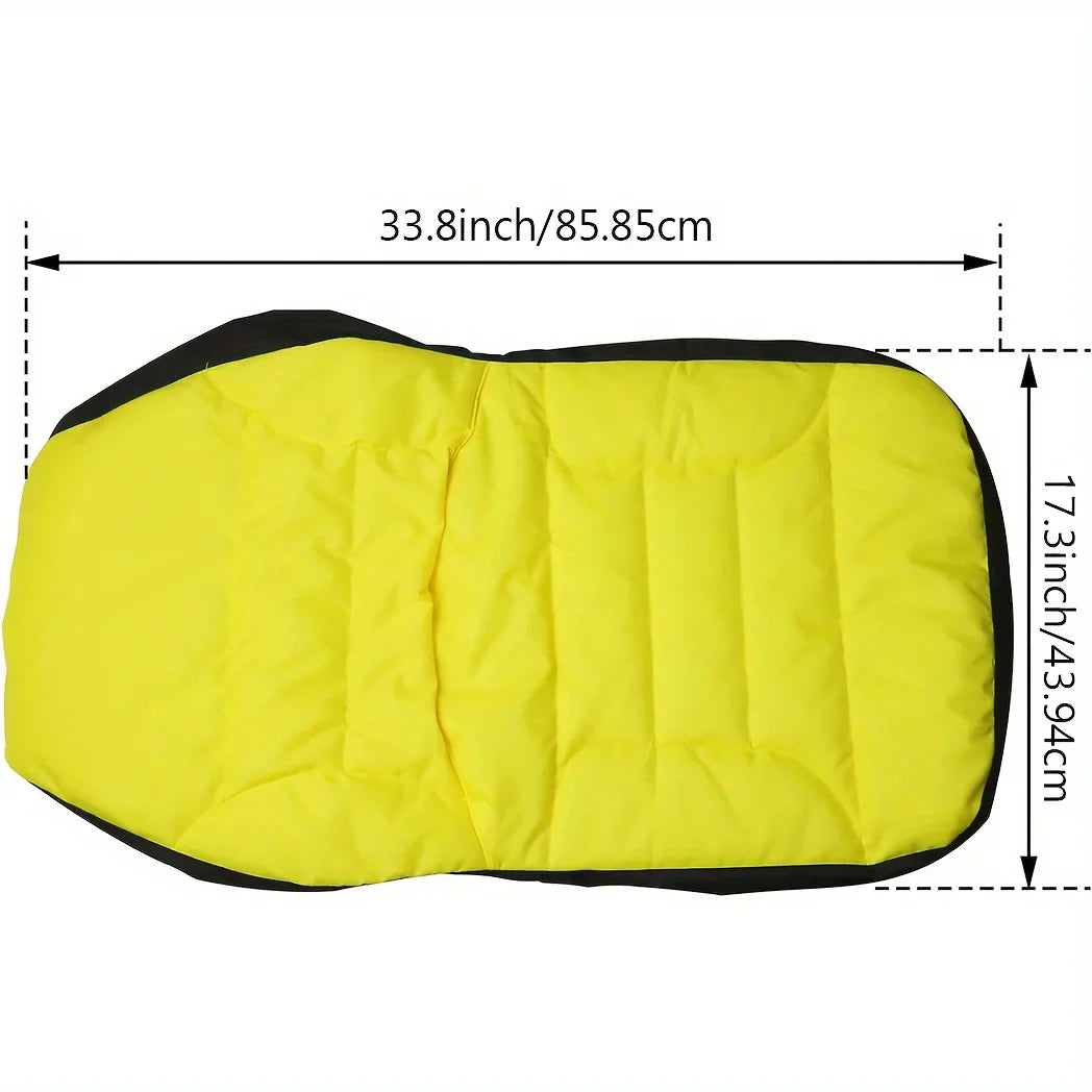 LP68694 Waterproof Cushioned Tractor Seat Cover for John Deere 1025R & 2025R, Comfortable Protective Seat Cushion Cover