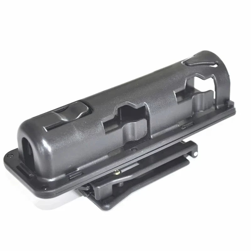 DIZETION Tactical Baton Holder Pouch – 360° Rotating Open Top Waist Holster, Durable Duty Carry Case for Security Use