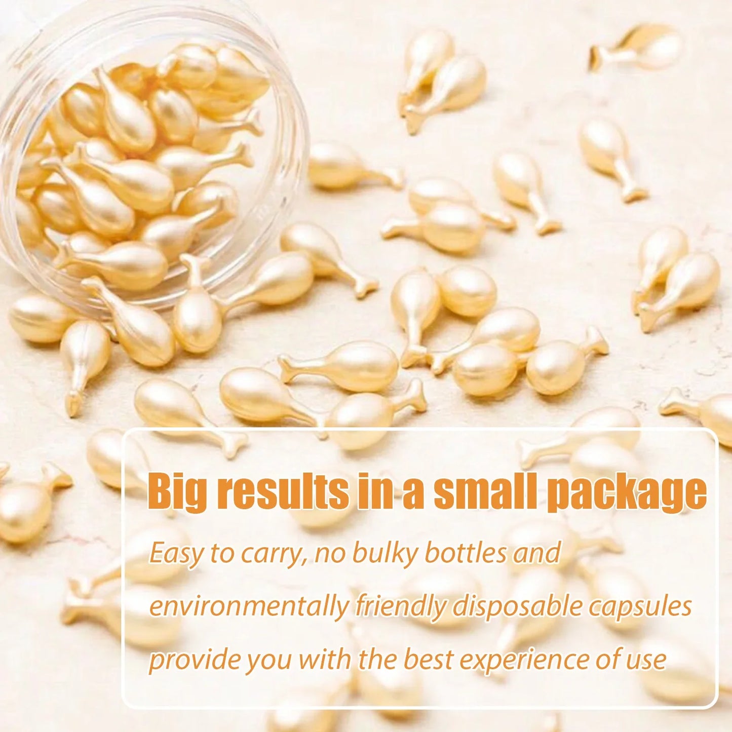 50pcs Collagen Face Care Capsules — Hyaluronic Acid Serum for Acne, Wrinkle Removal, Firming & Whitening Skin Care