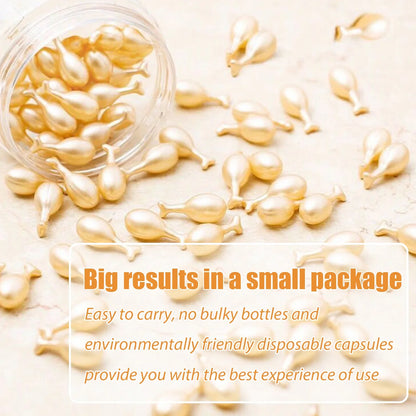 50pcs Collagen Face Care Capsules — Hyaluronic Acid Serum for Acne, Wrinkle Removal, Firming & Whitening Skin Care
