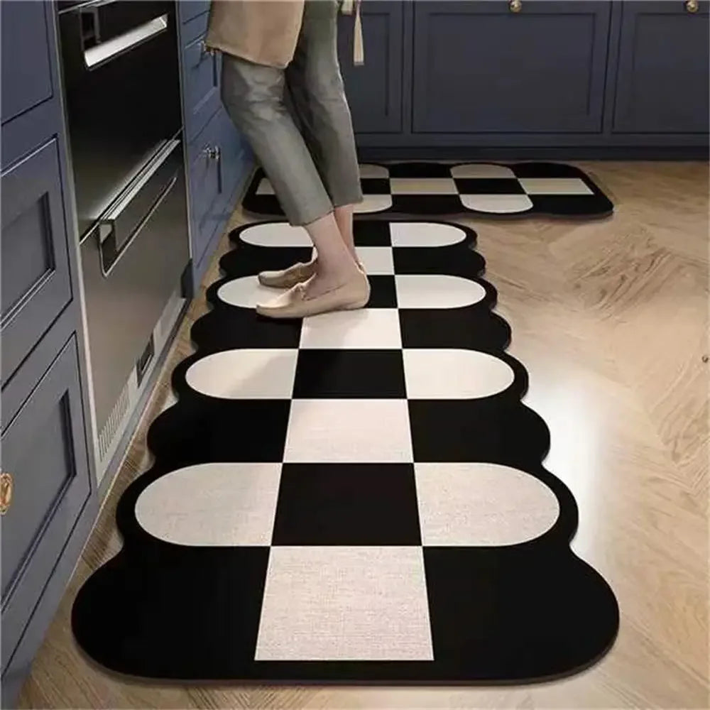 Non-Slip Kitchen & Living Room Floor Rug – Long Area Mat for Entrance, Home Decor
