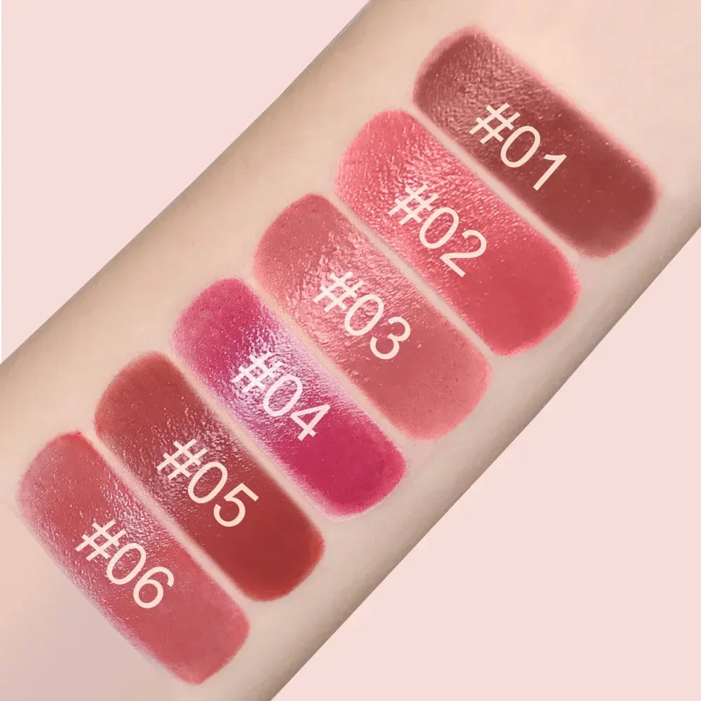 Moisturizing Crayon Lip Gloss Stick – Velvet Long-Lasting, Waterproof Jelly Tint Lipstick & Liner Pen