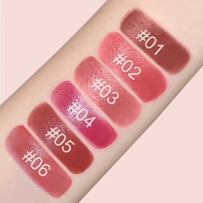 Moisturizing Crayon Lip Gloss Stick – Velvet Long-Lasting, Waterproof Jelly Tint Lipstick & Liner Pen