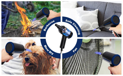 500W Electric Air Duster – Powerful Air Blower for PC, Computer, Keyboard Cleaning | Replaces Compressed Air Spray