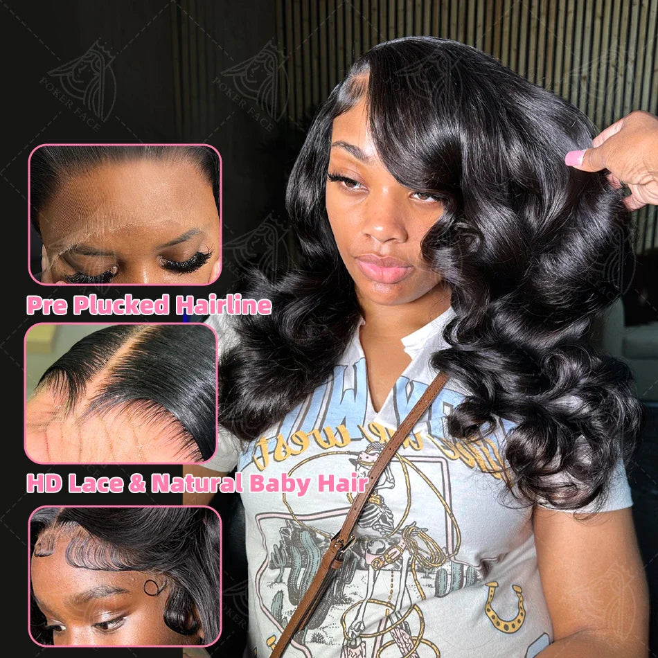 Brazilian Body Wave Short Bob Wig – 13x4/13x6 HD Transparent Lace Front, Pre-Plucked 5x5 High Density Human Hair Lace Frontal Wig