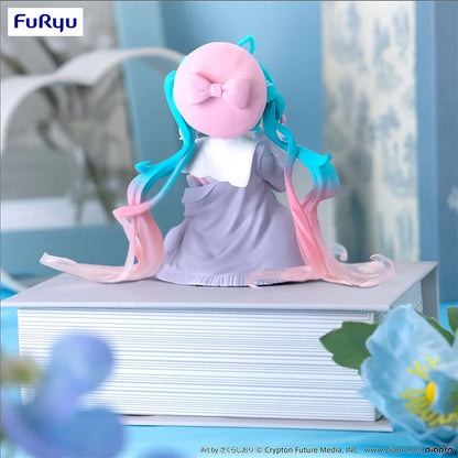 New Hatsune Miku Anime Figure – Pink Sakura Sitting PVC Action Figure, Model Toy Decoration & Collectible Gift