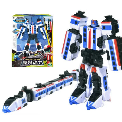 Galaxy Detectives Tobot Transformation Toy – Car to Robot Anime Figure, Korea Cartoon Deformation Tank Gift