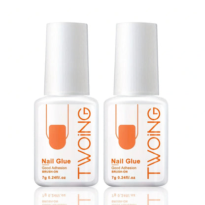 5pcs/2pcs Super Strong Nail Glue – 7g for False Nails, Acrylic, Press-On & Nail Art Decoration, Lasting Adhesion