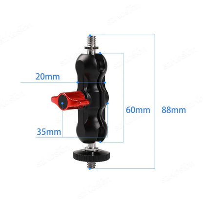 Selfie Stick Monopod Handlebar Mount – Compatible with Insta360 X4/X3/X2, GoPro 8-13 & DJI for Bicycle & Motorcycle