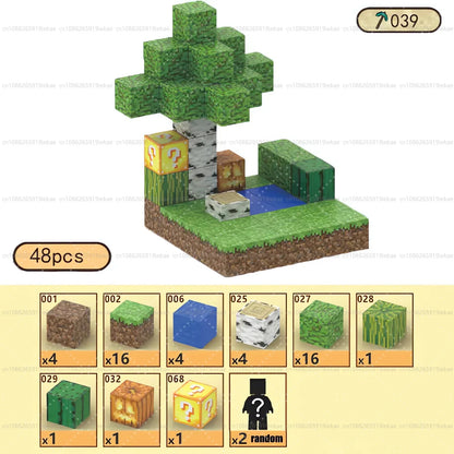 Magnetic Building Blocks – Mine World Magnet Cube STEM Toy for Kids 3+, DIY Montessori Sensory Model for Boys & Girls