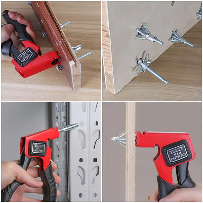 Molly Bolts Heavy Duty Drywall & Plaster Wall Anchors Kit — Hollow Wall Anchors with Setting Tool, Metal Anchors & Screws