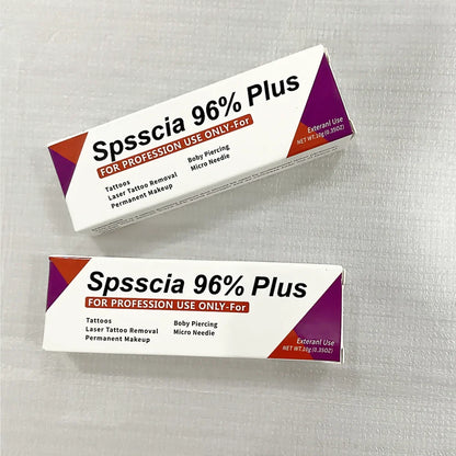 SPSSCIA Original 96% Tattoo Cream — 10g Pre-Permanent Makeup for Microblading Eyebrows & Lips