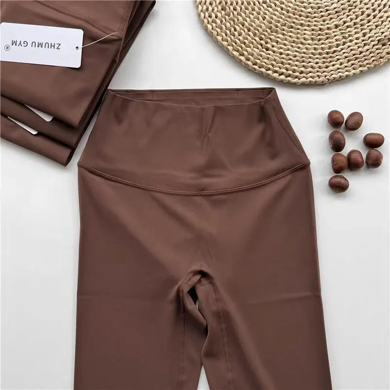 Women’s High Waist Seamless Yoga Leggings — Fitness Gym Jogging Quick Dry Push Up Slim Pants
