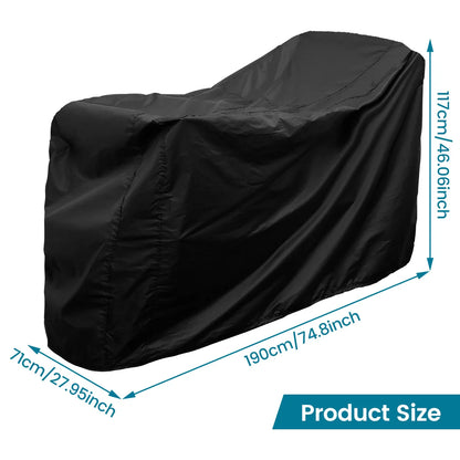 Waterproof Mobility Scooter & Wheelchair Cover – 190D Oxford Cloth Dust, Rain, Snow & Sun Protection