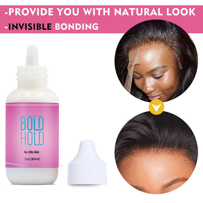 38ml Waterproof Wig Glue — Strong Hold Front Lace Wig Adhesive, Private Label, Accessories for Frontal Closure & Toupee