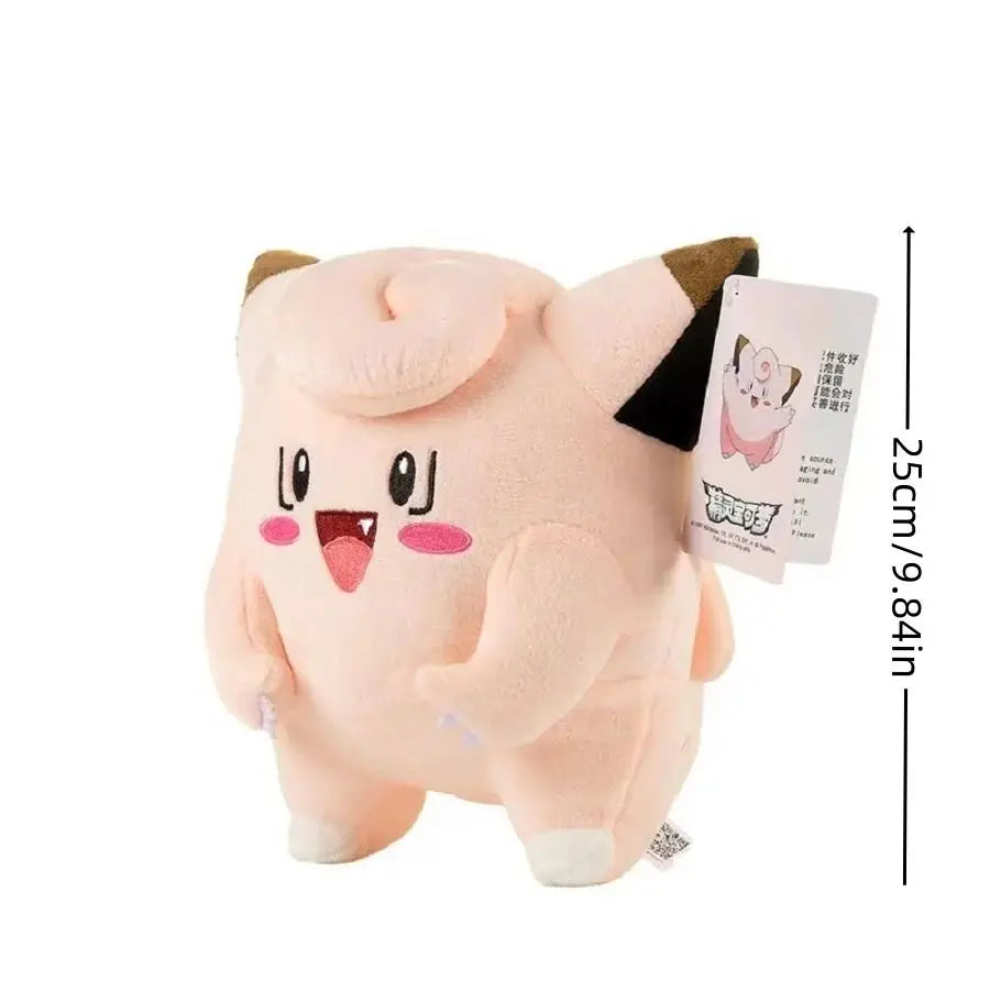 Original Pokémon Gengar Plush 24cm – Cute Pikachu Soft Stuffed Toy Doll for Kids Birthday Gift