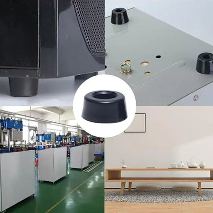 8/80pcs Rubber Furniture Pads - Non-Slip Floor Protectors & Chair Leg Bumper Gaskets for Tables and Cutting Boards