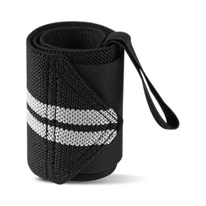 Elastic Wrist Pressure Strap for Weight Lifting - Sports Wrist Bandage Wrap & Guard for Men - Prevent Sprains