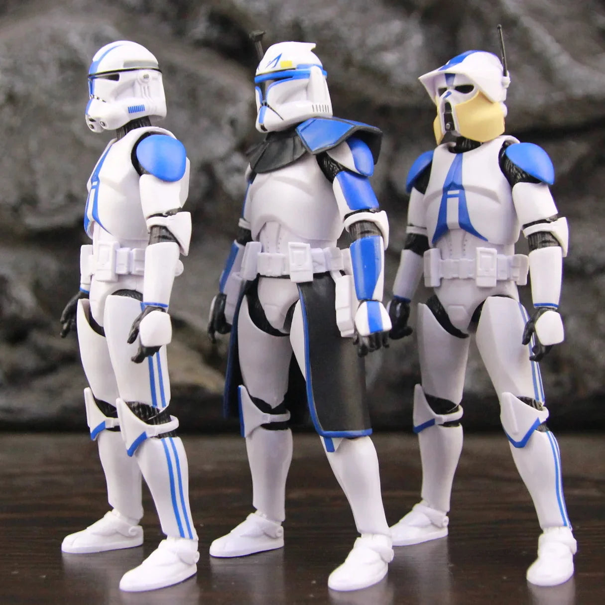 Star Wars 6" Action Figures – 501st Legion ARC & ARF Troopers, Rex, Jesse, Bane, Denal, Tup, Dogma Clone Toy