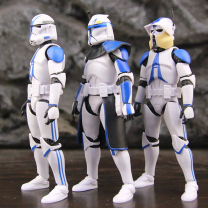 Star Wars 6" Action Figures – 501st Legion ARC & ARF Troopers, Rex, Jesse, Bane, Denal, Tup, Dogma Clone Toy