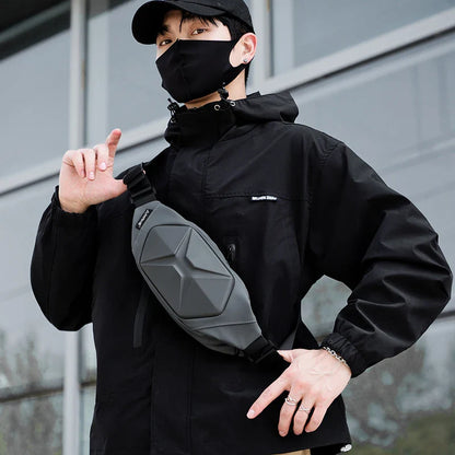 Fashion Waterproof Waist Pack - Solid Color Fanny Pack, Unisex Belt Bag for Casual Travel, Phone Chest Pack, Crossbody Bag