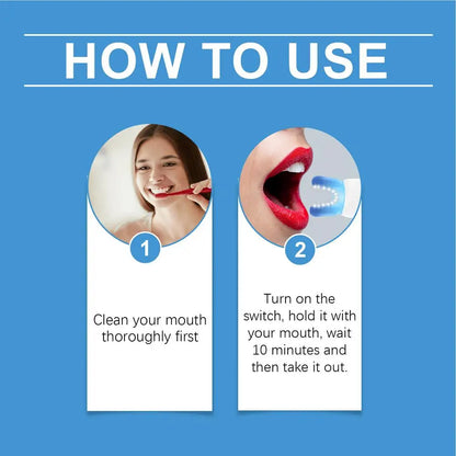 Portable Tooth Cleaning Device – Mild Teeth Cleaner & Stain Remover for Oral Care at Home