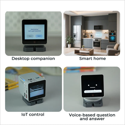 M5Stack StackChan AI Desktop Robot - Kawaii Open-Source ESP32-S3 Interactive Robot Companion
