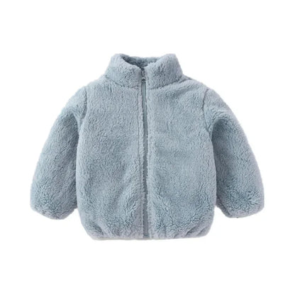 Kids Winter Coats 2024 - New Warm Fleece Jacket for Boys & Girls, Autumn & Spring Outerwear for Children
