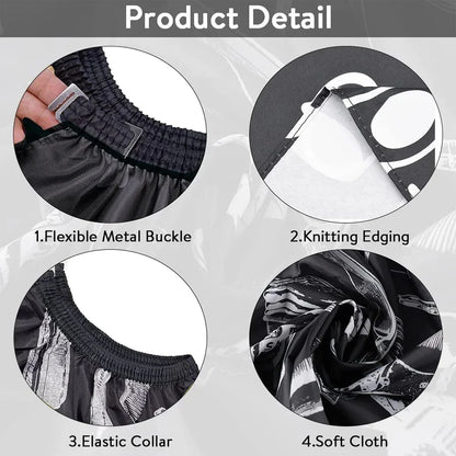 Professional Waterproof Hairdressing Shawl Bib Set – Nylon Salon Cape for Haircut, Dyeing & Hair Isolation