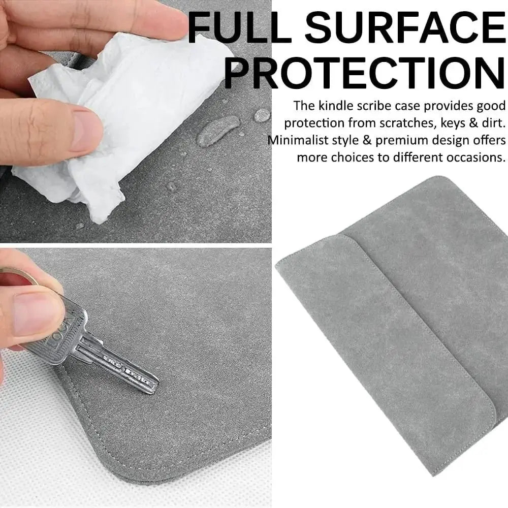 Magnetic PU Leather e-Reader Sleeve - Ultra Slim Protective Carrying Pouch for Onyx Boox Tab Ultra 10C Pro 10.3 Note Air Series