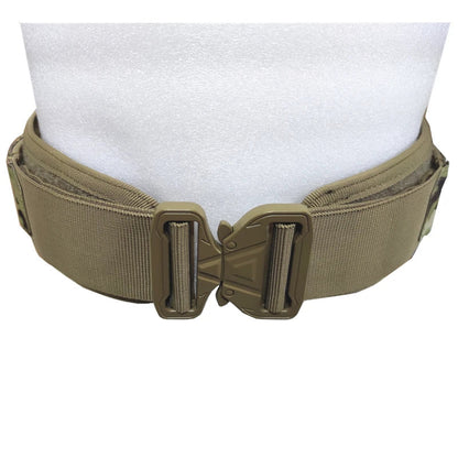 YAKEDA Battle Molle Riggers Belt – Heavy-Duty 3-in-1 Tactical Duty Belt with Anti-Slip Pad & Inner Belt