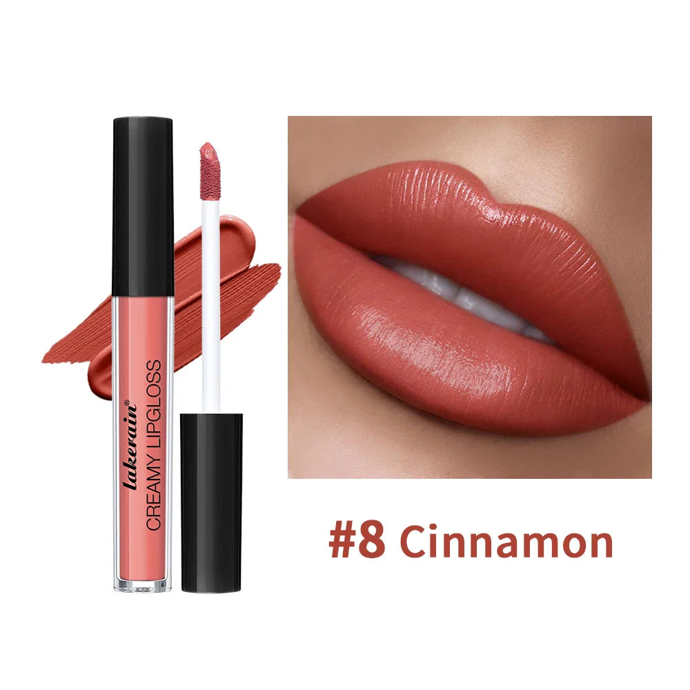 Velvet Matte Lip Gloss – 8 Colors Long-Lasting, Non-Drying, Moisturizing Plumping Lipstick for All Skin Tones
