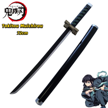 Demon Slayer Katana - 72cm Anime Cosplay Sword | Tomioka Giyuu & Tanjirou Replica