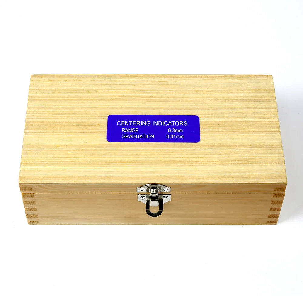ALLSOME 0-3mm Coaxial Centering Indicator — Dial Test Center Finder for Milling with 0.01mm Accuracy
