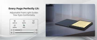 Bigme B6 6" E-Book Reader – E-Ink Display, 36-Level Front Light, Android 14, 4+64GB, Google Play