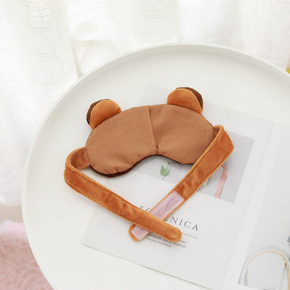 Animal Crossing Sleep Mask – Tom Nook & Timmy/Tommy Plush Eyeshade, Cute Cartoon Cosplay Eye Cover & Travel Blindfold